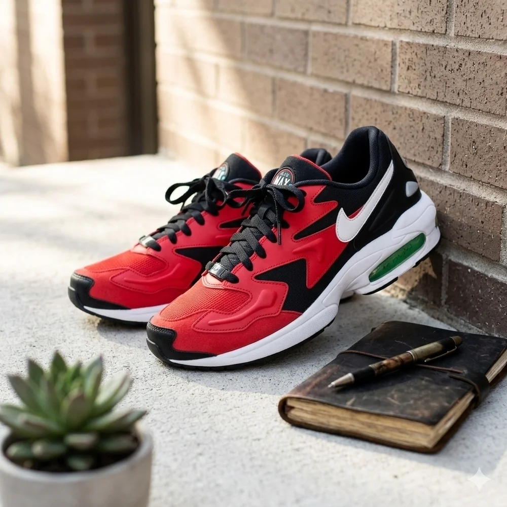 Nike Air Max2 Light University Red Black - Men's Size 11